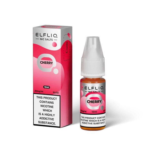 Cherry Elfliq Elf Bar Nic Salt E-Liquid (10ml)