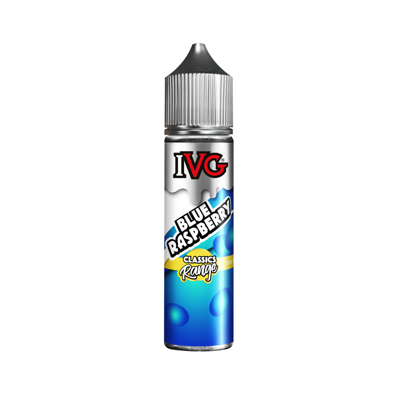 Ivg Blue Raspberry Shortfill E-Liquid ( 50 ml ) By Driplocker