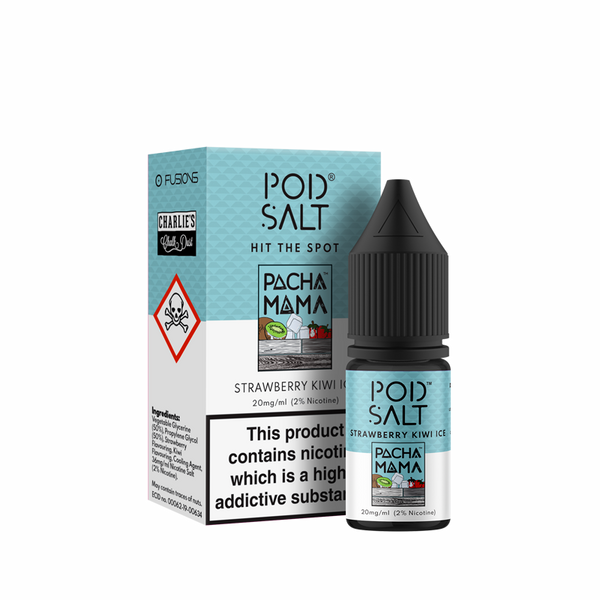 Pod Salt Strawberry Kiwi Nic Salt E-Liquid (10ml) By Driplocker