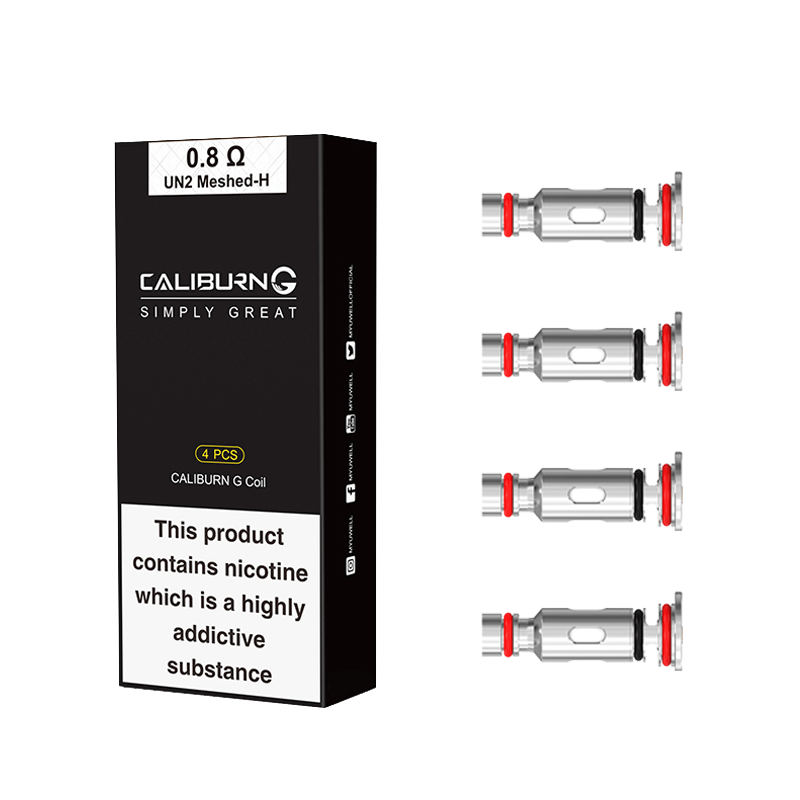 Caliburn G Replacement Coils - Pack of 4